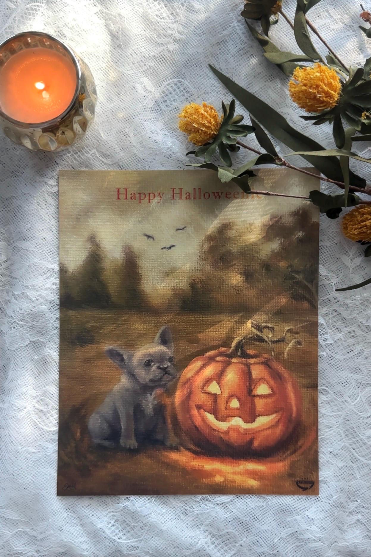 Officially Licensed The Ravenhood® | Happy Halloweenie