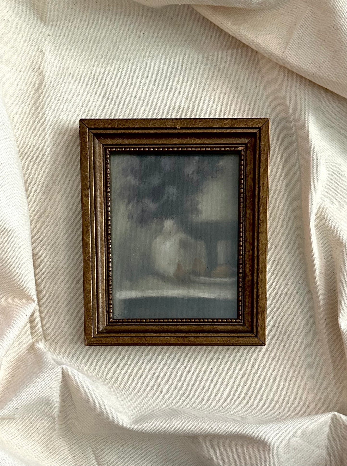 Moody Pear Still Life