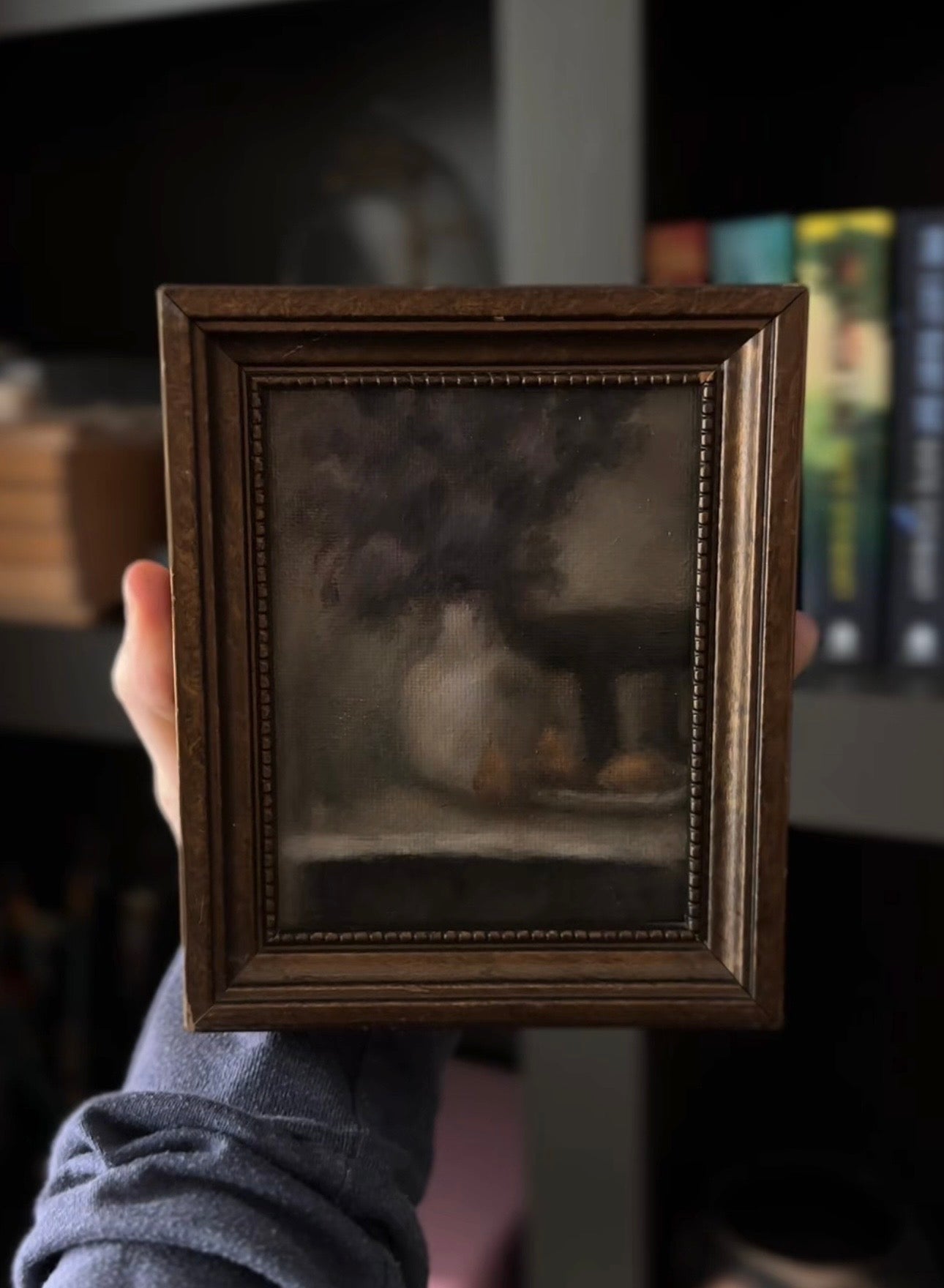 Moody Pear Still Life