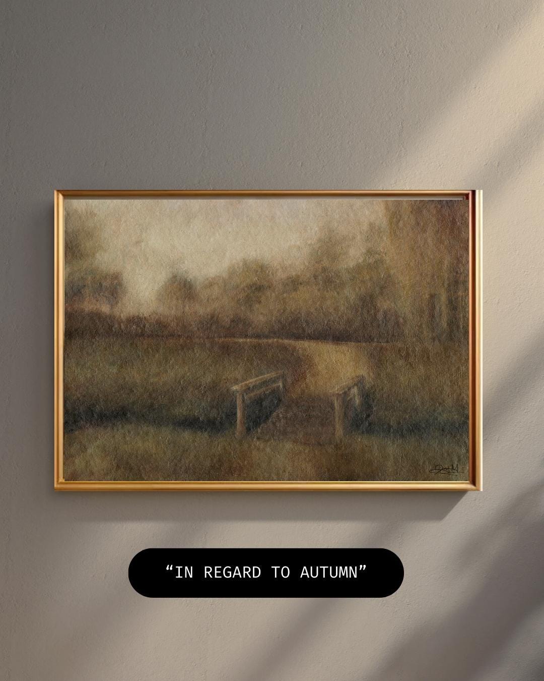 In Regard To Autumn