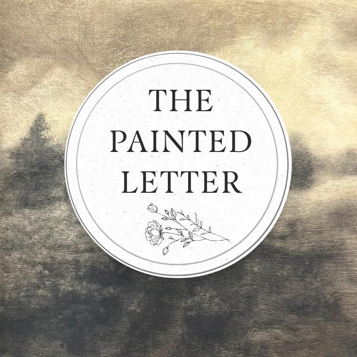 The Painted Letter - Monthly Art & Letter Subscription