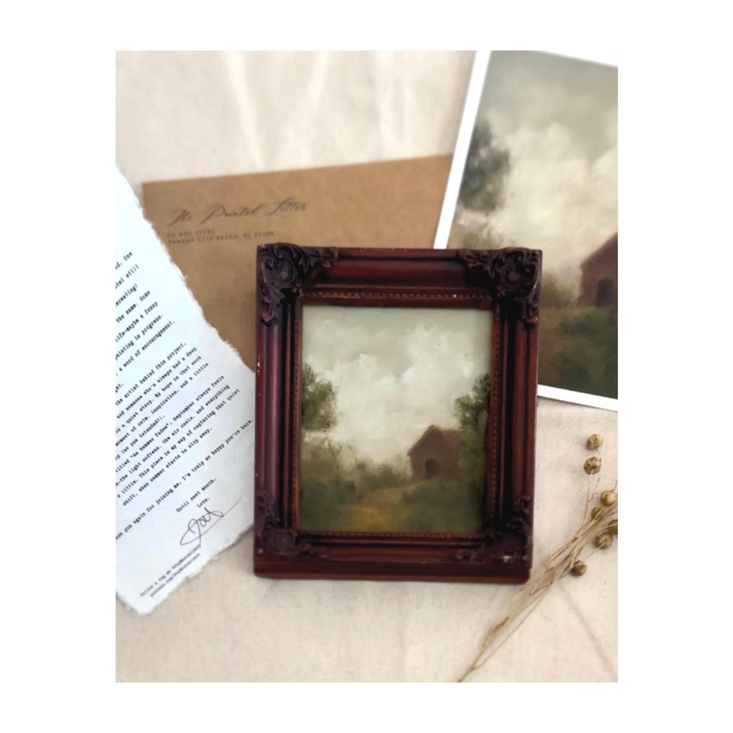 The Painted Letter - Monthly Art & Letter Subscription