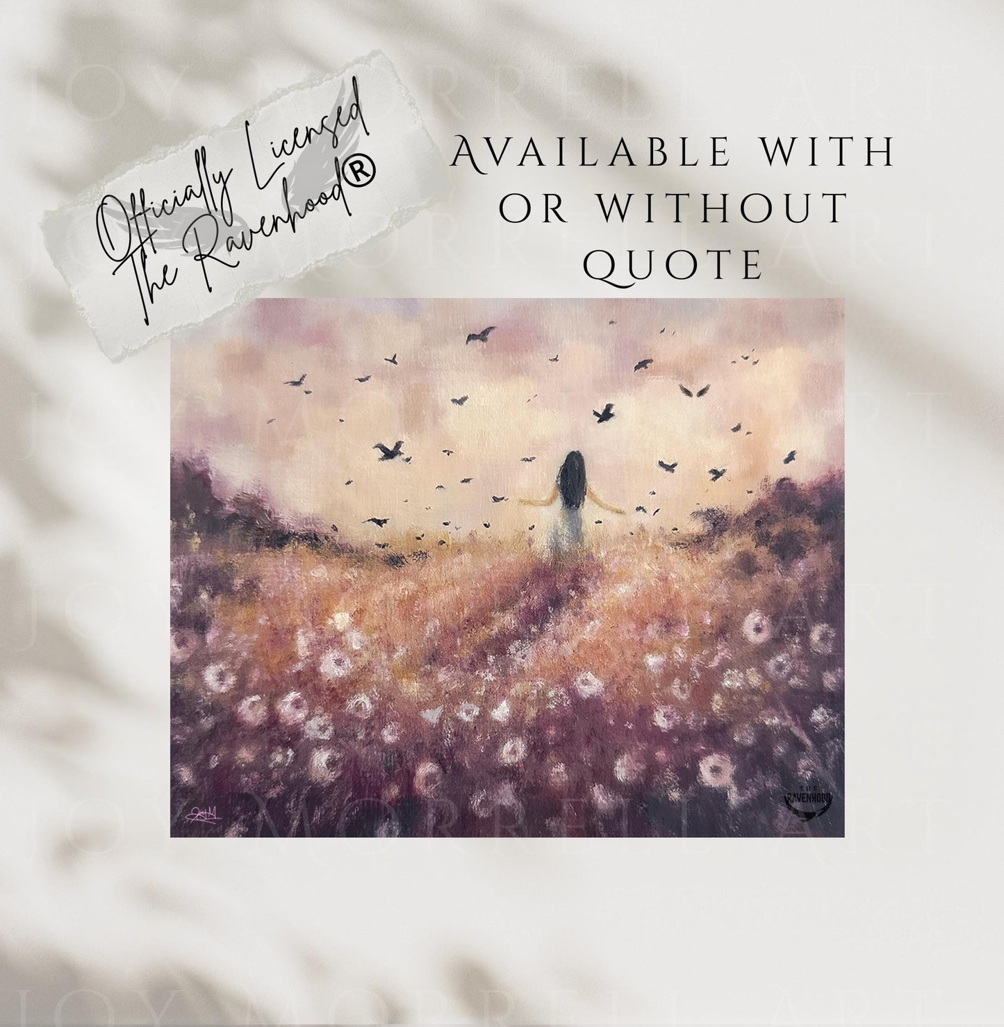 Officially Licensed The Ravenhood® | Severed Heart | Forever Dancing In The Wildflowers