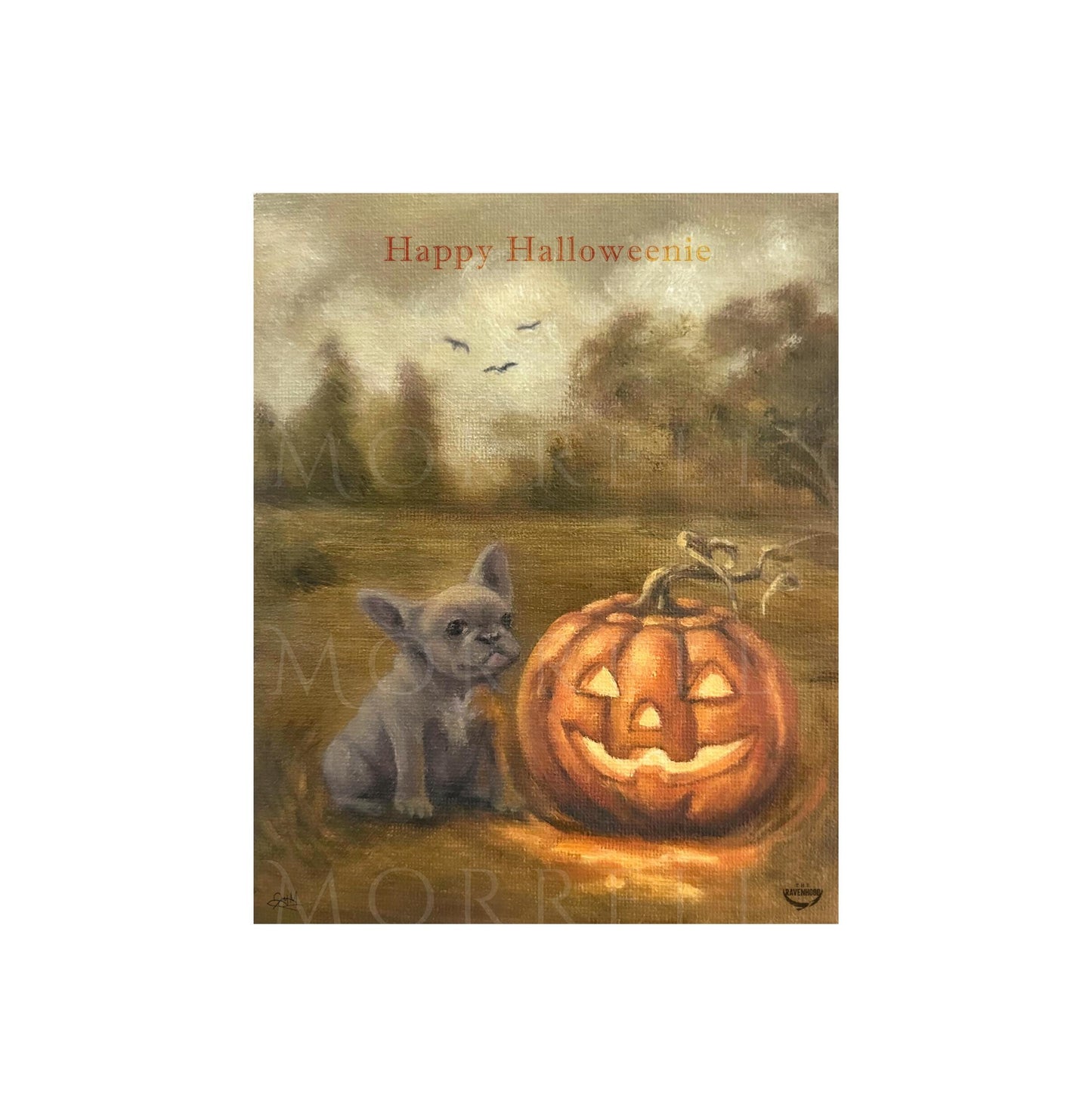 Officially Licensed The Ravenhood® | Happy Halloweenie